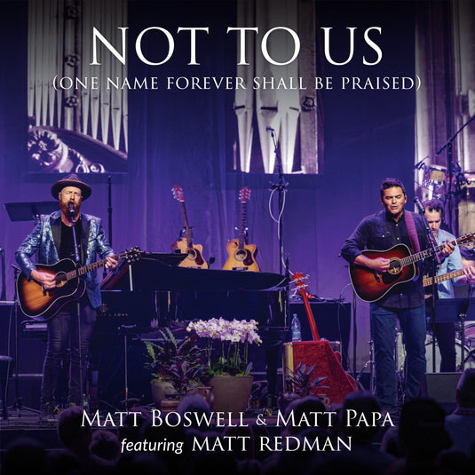 Not to Us (One Name Forever Shall Be Praised)