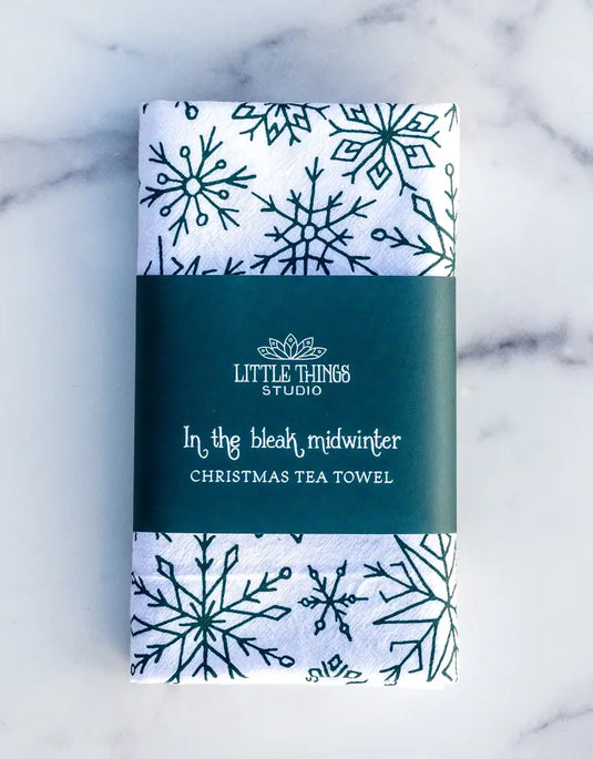 In the Bleak Midwinter - Tea Towel