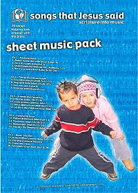 Songs That Jesus Said - Songbook