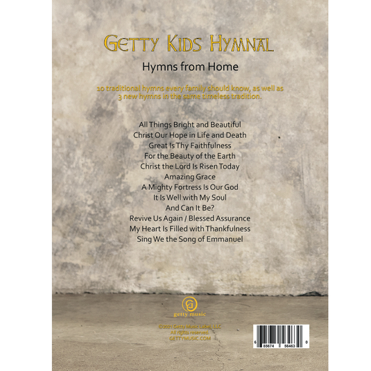 Getty Kids Hymnal - Hymns From Home - Songbook