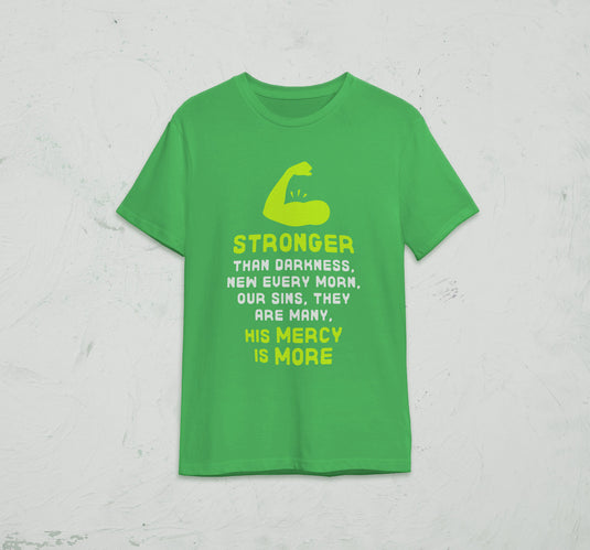 His Mercy Is More - T-Shirt