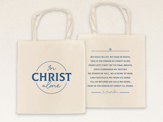 In Christ Alone - Tote Bag