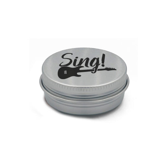 Sing! Silver Guitar Pick Box