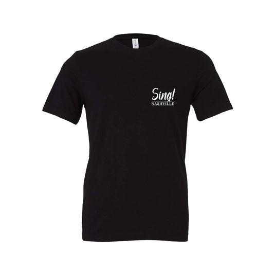 Sing! Nashville Black Adult T-Shirt