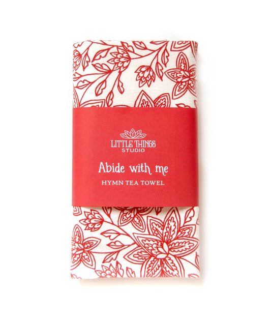 Abide With Me Tea Towel