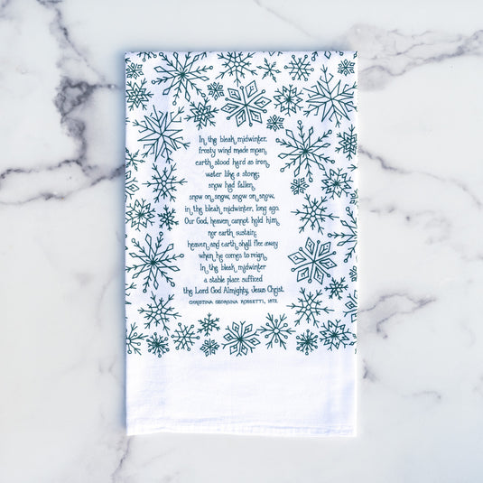 In the Bleak Midwinter - Tea Towel