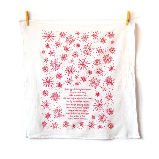 Jesus, Joy of the Highest Heaven - Tea Towel